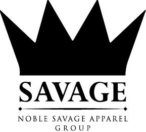 SAVAGE NOBLE SAVAGE APPAREL GROUP logo