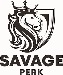 SAVAGE PERK logo