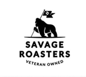 SAVAGE ROASTERS VETERAN OWNED logo