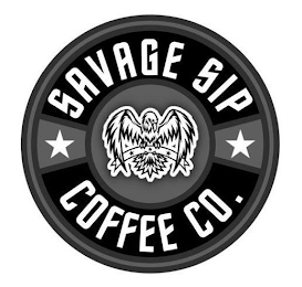 SAVAGE SIP COFFEE CO. logo