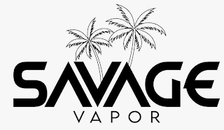 SAVAGE VAPOR logo