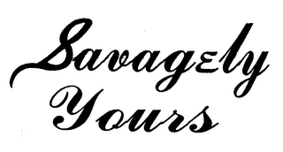 SAVAGELY YOURS logo