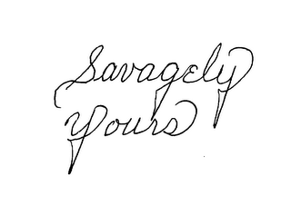 SAVAGELY YOURS logo