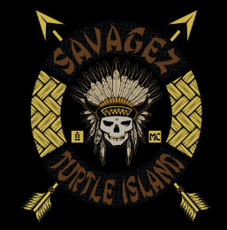 SAVAGEZ TURTLE ISLAND MC logo