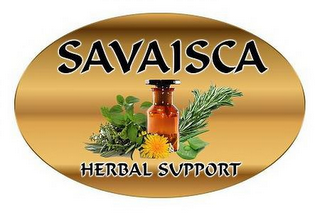 SAVAISCA HERBAL SUPPORT logo