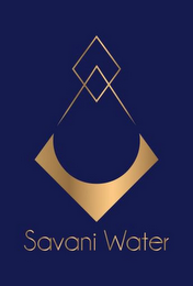 SAVANI WATER logo