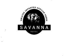 SAVANNA ROYAL CANE VODKA logo