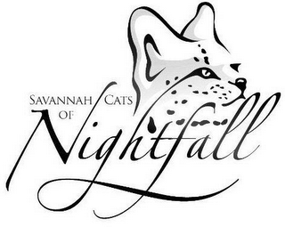 SAVANNAH CATS OF NIGHTFALL logo