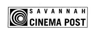 SAVANNAH CINEMA POST logo