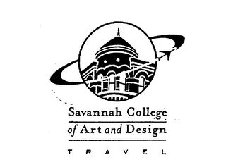 SAVANNAH COLLEGE OF ART AND DESIGN TRAVEL logo