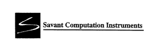 SAVANT COMPUTATION INSTRUMENTS logo