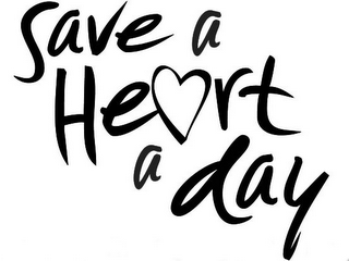 SAVE A HEART A DAY logo