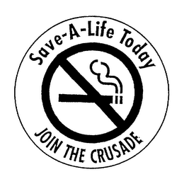 SAVE-A-LIFE TODAY JOIN THE CRUSADE logo