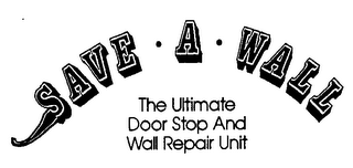 SAVE-A-WALL THE ULTIMATE DOOR STOP AND WALL REPAIR UNIT logo