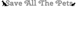 SAVE ALL THE PETS logo
