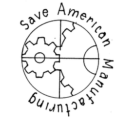 SAVE AMERICAN MANUFACTURING logo
