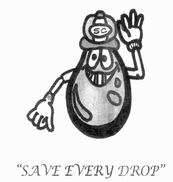 "SAVE EVERY DROP" SC logo