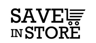 SAVE IN STORE logo