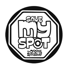 SAVE MY SPOT THE ORIGINAL SPOTSAVER logo