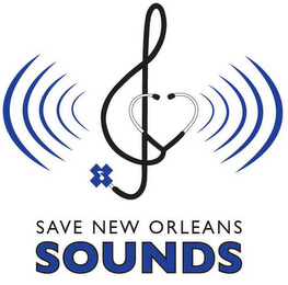 SAVE NEW ORLEANS SOUNDS logo