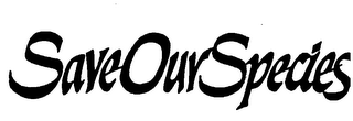 SAVE OUR SPECIES logo