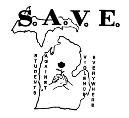 S.A.V.E. STUDENTS AGAINST VIOLENCE EVERYWHERE logo