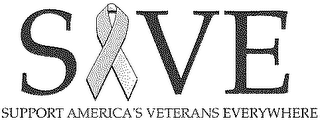 SAVE SUPPORT AMERICA'S VETERANS EVERYWHERE logo