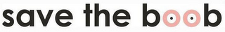 SAVE THE BOOB logo