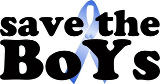 SAVE THE BOYS logo