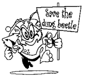 SAVE THE DUNG BEETLE logo