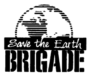 SAVE THE EARTH BRIGADE logo