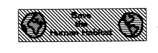 SAVE THE HUMAN HABITAT logo