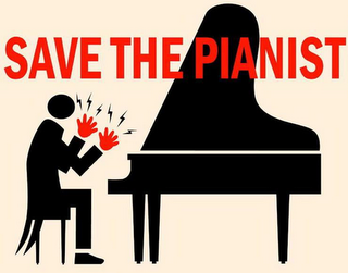 SAVE THE PIANIST logo