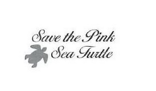 SAVE THE PINK SEA TURTLE logo