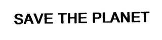 SAVE THE PLANET logo