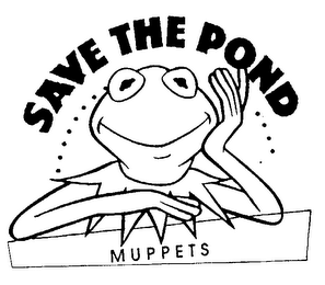 SAVE THE POND MUPPETS logo