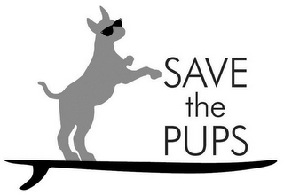 SAVE THE PUPS logo