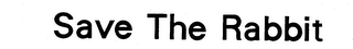 SAVE THE RABBIT logo