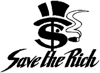 SAVE THE RICH logo