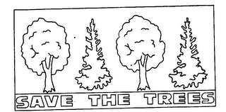 SAVE THE TREES logo