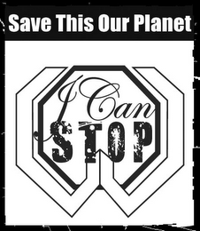 SAVE THIS OUR PLANET I CAN STOP logo