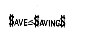 SAVE WITH SAVINGS logo