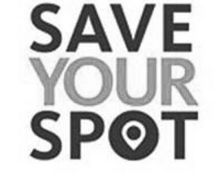 SAVE YOUR SPOT logo