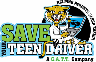 SAVE YOUR TEEN DRIVER HELPING PARENTS SLEEP EASIER A C.A.T.T. COMPANY logo