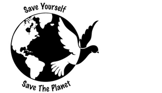SAVE YOURSELF SAVE THE PLANET logo