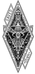 SAVED REVERENCE OF BEAUTY + ERADICATION OF DOUBT THROUGH SYSTEMS OF SUPERSTITION ADVERSITIES EXILED BY INCANTATIONS OF COMPASSION AND TENACITY OF HEART N RG V IV VP 12 2 3 19 logo