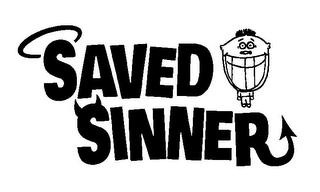 SAVED SINNER logo
