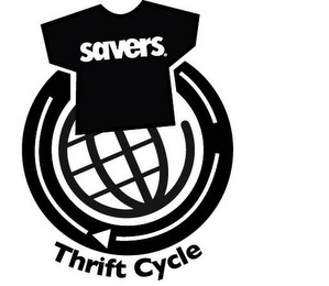 SAVERS THRIFT CYCLE logo
