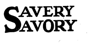 SAVERY SAVORY logo