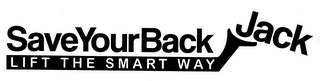 SAVEYOURBACK JACK LIFT THE SMART WAY logo